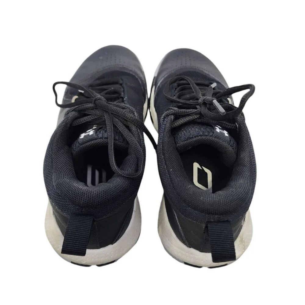 Under Armour Sc 3zer0 IV Basketball Shoes Unisex Mid-Top Black‎ Youth Size 7
